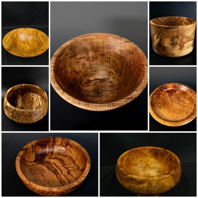 Wooden bowls