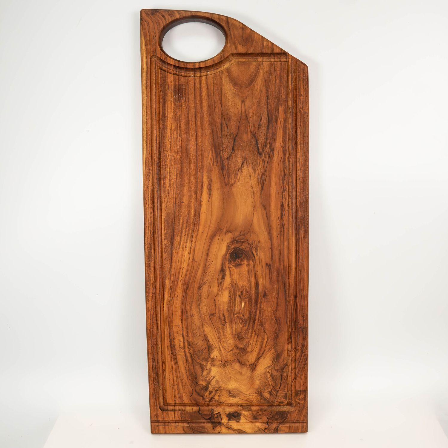 Handcrafted Teak Charcuterie Cutting Board - Perfect for Entertaining and Gift Giving