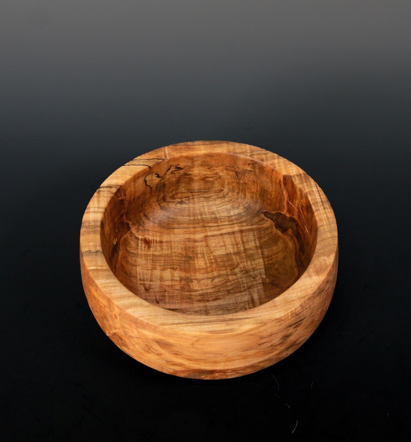 Handcrafted Fantastic grain Maple Wood Bowl Elegant Centerpiece for Rustic Home Decor