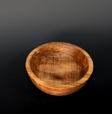 Handcrafted Fantastic grain Maple Wood Bowl Elegant Centerpiece for Rustic Home Decor