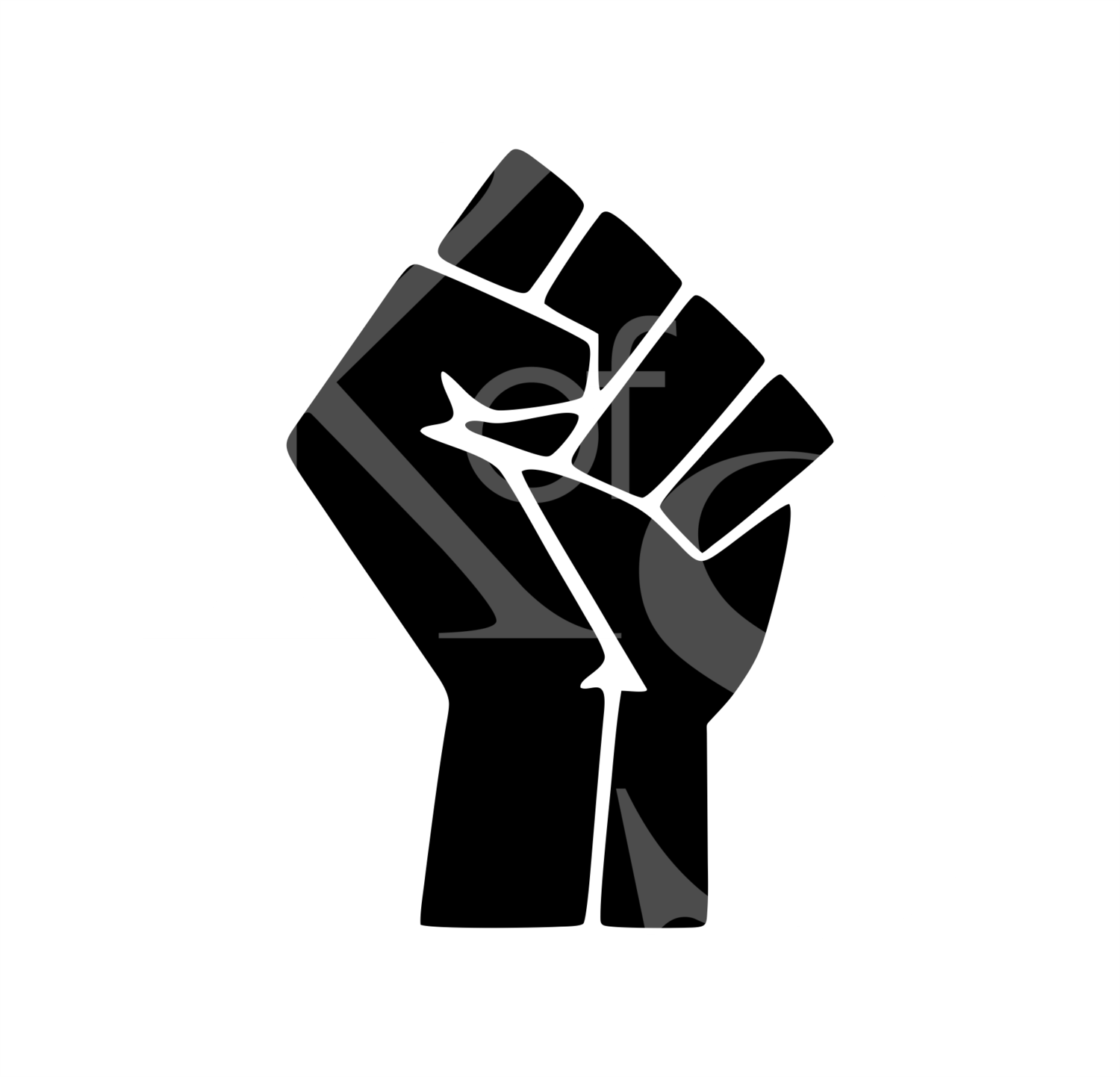 Raised Fist SVG, BLM Svg, Black Lives Matter, Black Power Svg, Stand Against Racism, Png, Instant Download, Silhouette Cameo, Cricut