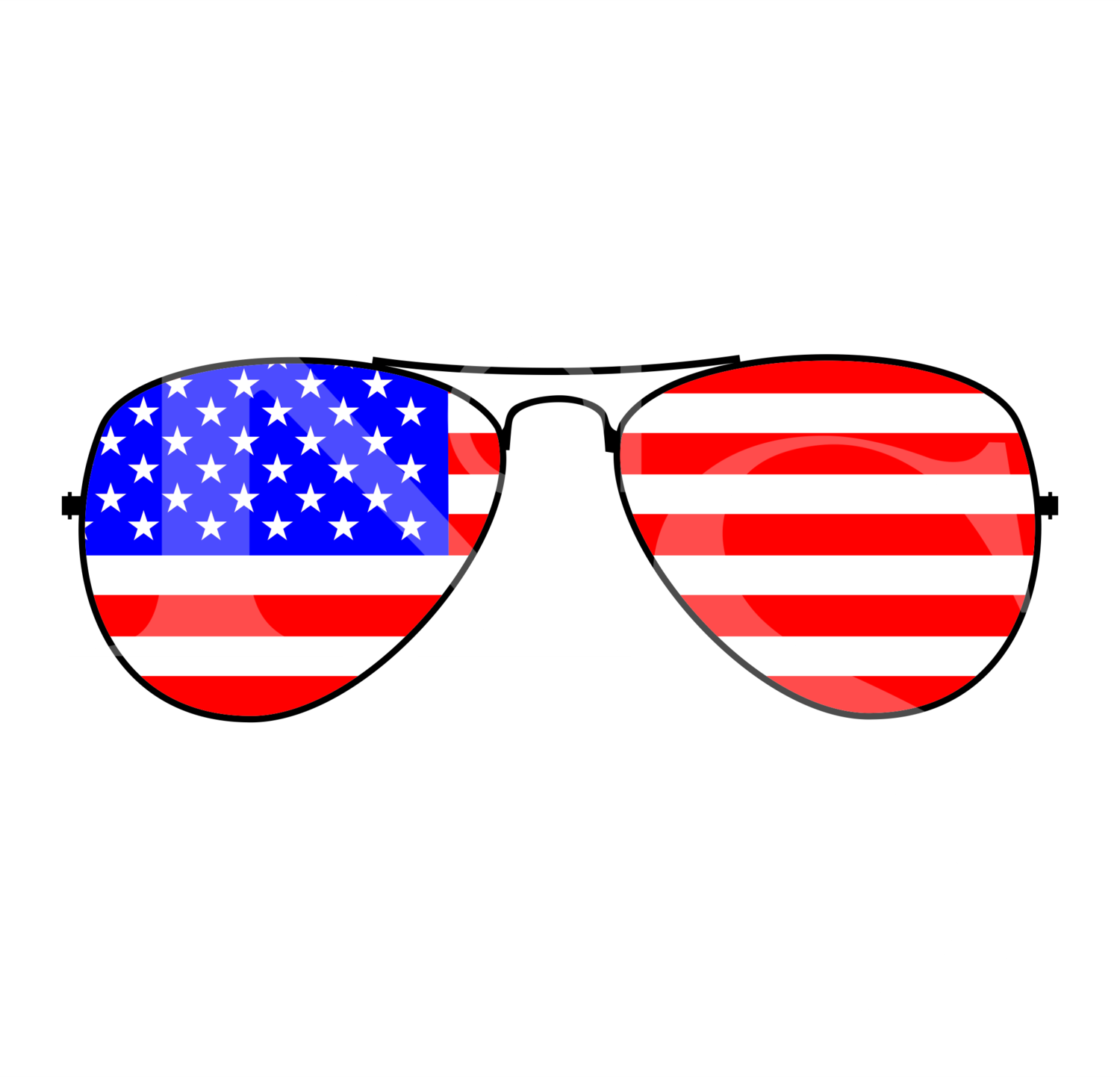 USA Aviators Svg, Merica SVG, Red, White, and Blue Svg, American Flag, 4th of July Svg, Dxf, Png, Patriotic, Fireworks Svg, Clipart