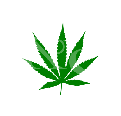 Marijuana Leaf SVG , DXF, EPS, Png, Weed 420 Cannabis Pot Leaf Vinyl & Craft Cutting File, Die Cut, Template, Clip Art Digital Download