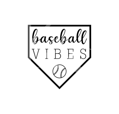 Baseball Vibes SVG, Baseball Svg, Baseball DXF. Baseball CNC, baseball png, cute baseball shirt, iron on, Svg for Cricut, svg for silhouette