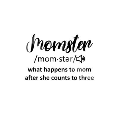 Momster SVG, Mothers day SVG, Mother svg, Mothers day cutting files, svg files for cricut, svg files, silhouette cameo, Cute File, Funny