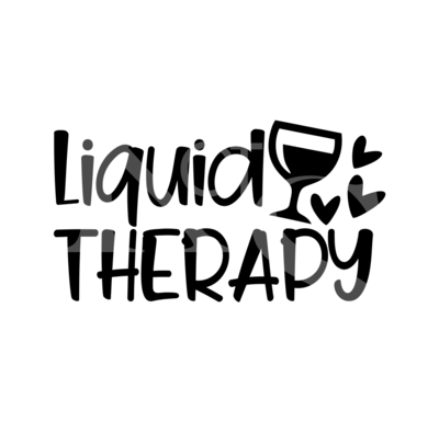 Liquid Therapy SVG, Wine Therapy Svg, Mom Therapy Svg, Cute Quote Svg, Wine Therapy Svg, Dxf, Png, Wine and Hearts Svg, Wine Tumbler SVG