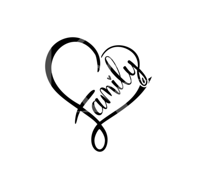 Family Heart SVG, Faith Svg, Family SVG, Religious Svg, Family and Heart Svg, Love Svg, Heart Svg, Beautiful Svg, Iron On Svg, Cricut, Cameo