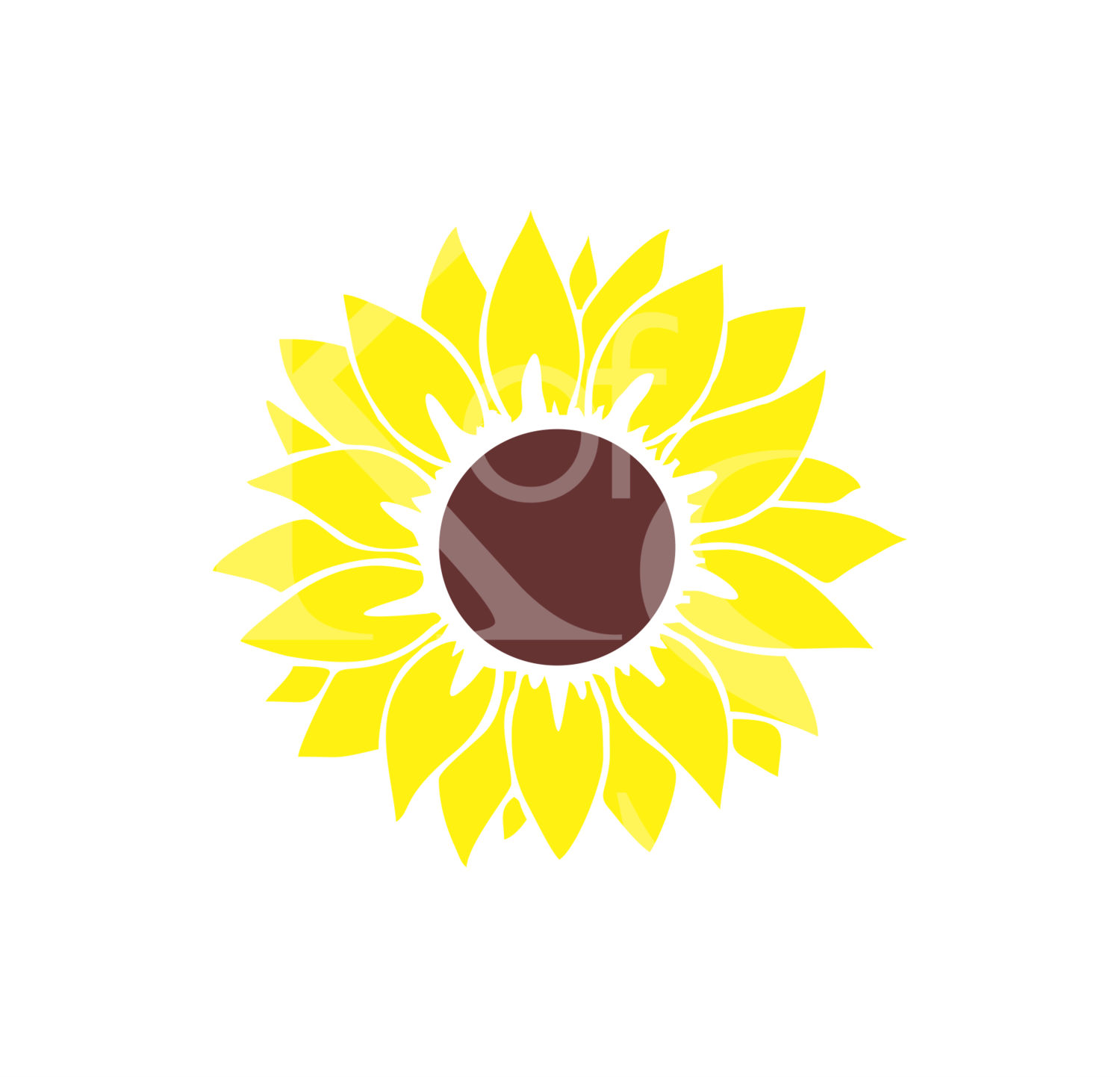 Sunflower SVG Design