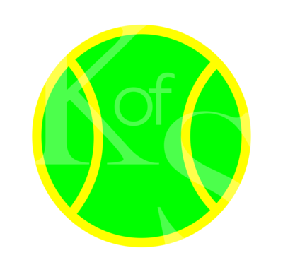 2 Color Tennis ball SVG, Tennis Ball SVG, Ball Svg, SVG File for Cricut, Cut File, Print File, Custom Tennis Ball Svg
