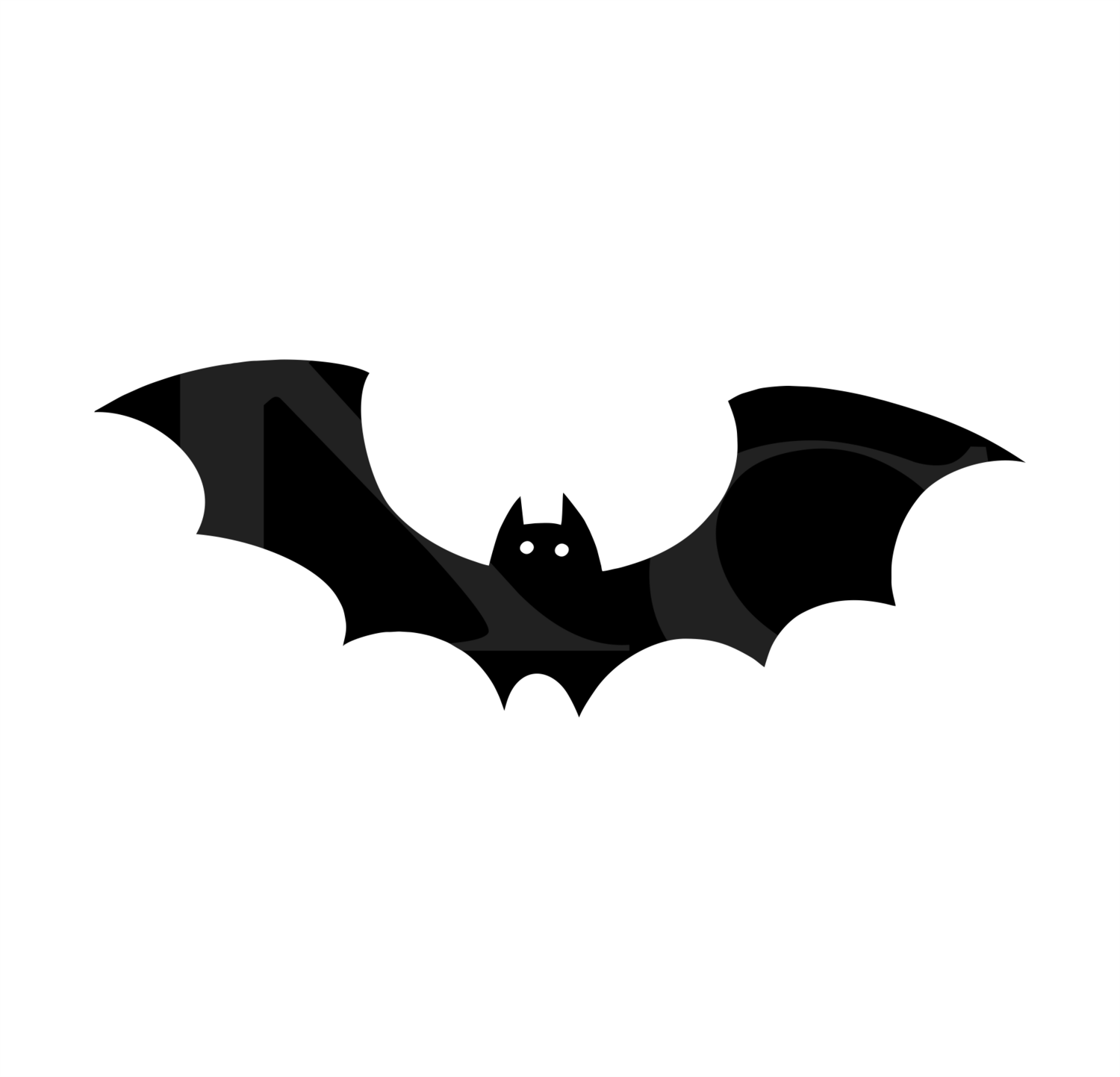 Bat SVG File, Halloween Shirt Svg, Cut File for Cricut or Silhouette