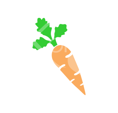 Carrot Clipart SVG, Cute Carrot SVG