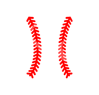 Baseball Laces SVG