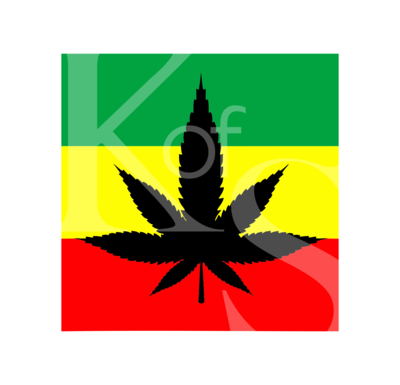 Cannabis Flag SVG