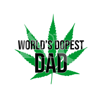 World's Dopest Dad SVG