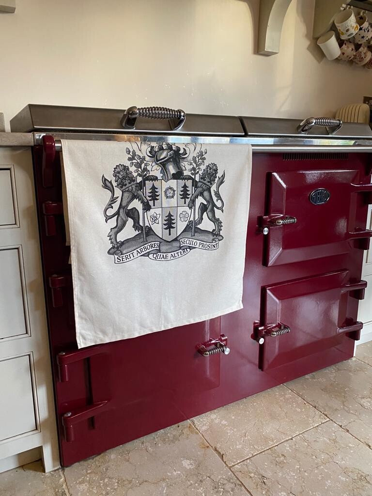 Tea Towel Featuring RFS Coat of Arms (Now £10 each instead of £12)