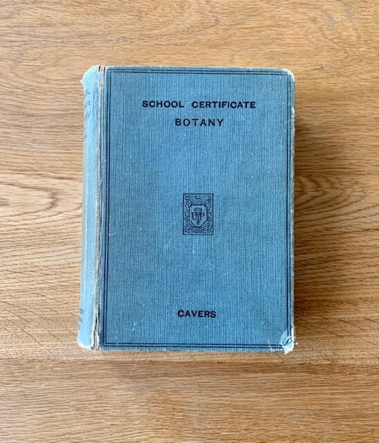 'School Certificate in Botany' by Francis Cavers