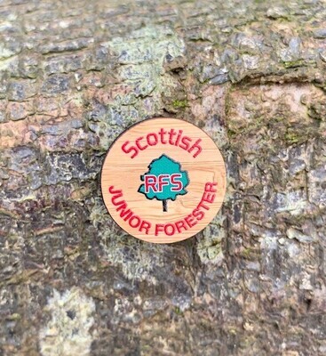 Scottish Junior Forester Pin Badge