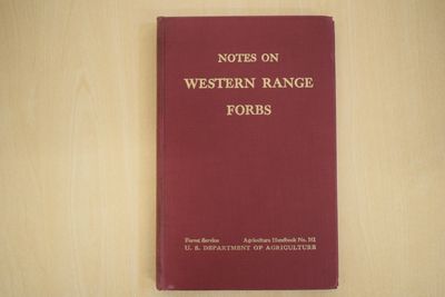 'Notes on Western Range Forbes' by William A. Dayton