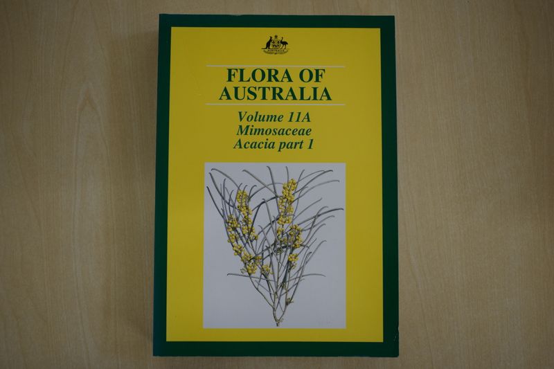'Flora of Australia: Volume 11A Mimosaceae Acacia part 1' Eds. Anthony E Orchard & Annette J.G. Wilson 'Flora of Australia: Volume 11A Mimosaceae Acacia part 1' Eds. Anthony E Orchard & Annette J.G. Wilson
