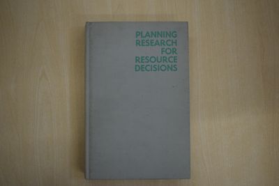 'Planning Research For Resource Decisions' by C.H. Stoltenberg, K.D. Ware, R.J. Marty, R.D. Wray & J.D. Wellons 'Planning Research For Resource Decisions' by C.H. Stoltenberg, K.D. Ware, R.J. Marty, R.D. Wray & J.D. Wellons