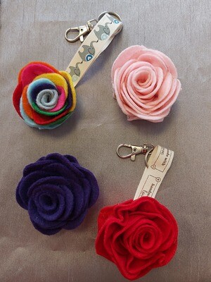Rosey Posey Brooch or keychain