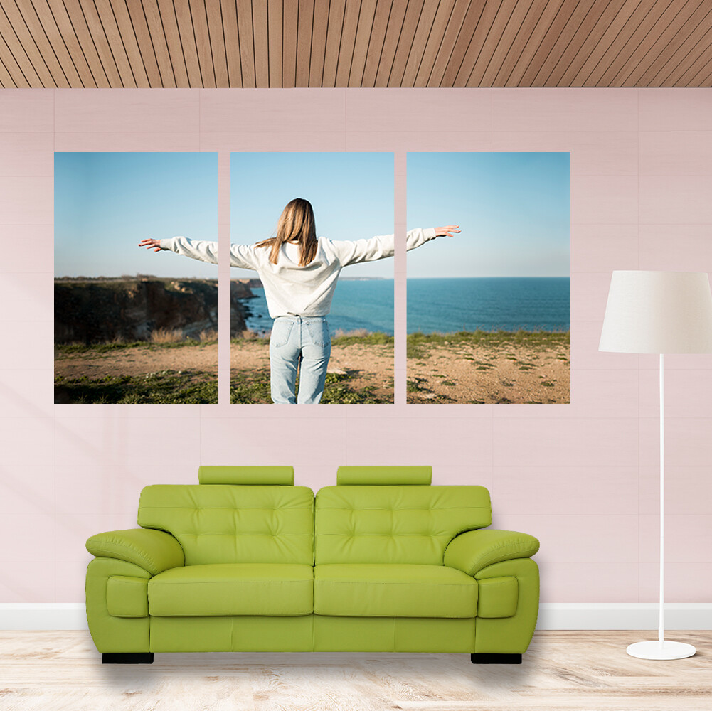 Split Aluminium Wall Panel- Ready To Hang- Different Options To Choose From