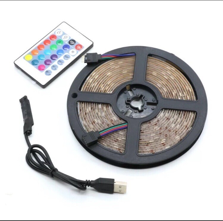 LED STRIP lights USB Multicoloured 5M ONLY