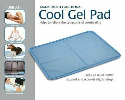 CHILLED COLD THERAPY COOLING PILLOW SLEEPING AID PAD MAT MUSCLE RELIEF