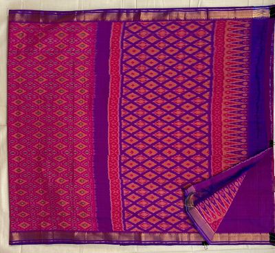 Ikkath Sico Saree Small Kaddi Border with Blouse