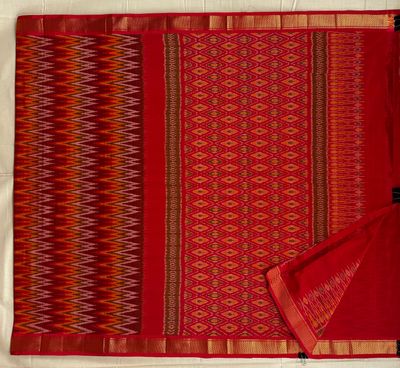 Ikkath Sico Saree Small Kaddi Border with Blouse