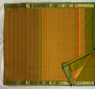 Ikkath Sico Saree Small Kaddi Border with Blouse