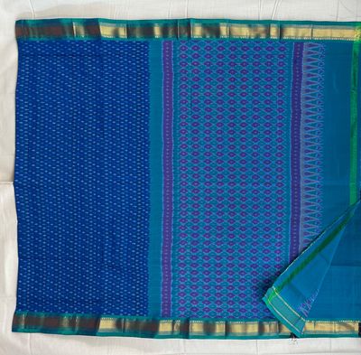 Ikkath Sico Saree Small Kaddi Border with Blouse