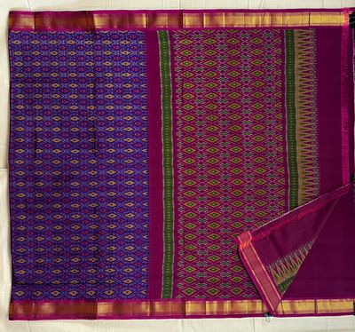 Ikkath Sico Saree Small Kaddi Border with Blouse