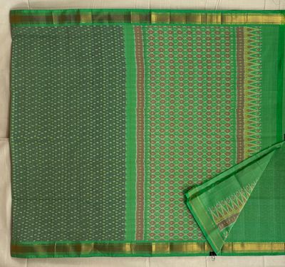 Ikkath Sico Saree Small Kaddi Border with Blouse