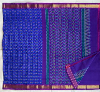 Ikkath Sico Saree Small Kaddi Border with Blouse