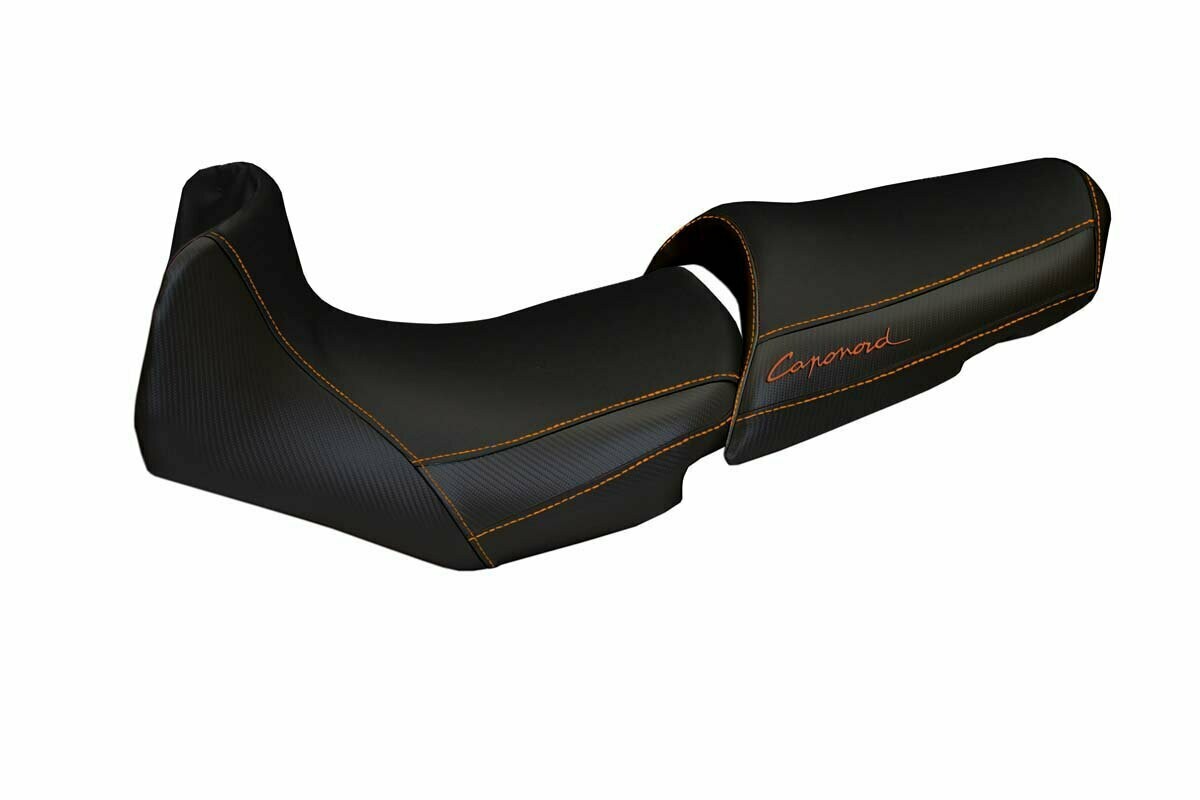 Design-Sitzbezug APRILIA Caponord 1000, cuneo total black