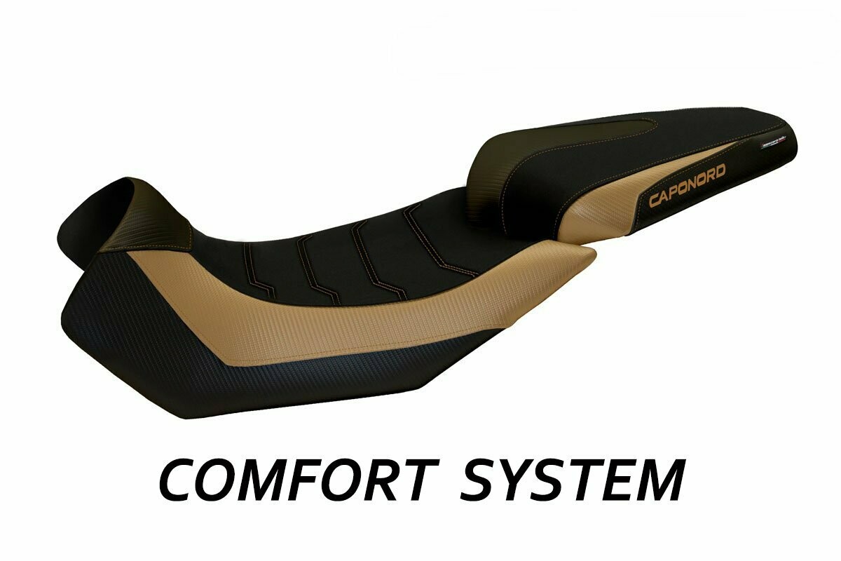 Design-Sitzbezug APRILIA Caponord 1200, CS nuoro 2 gold