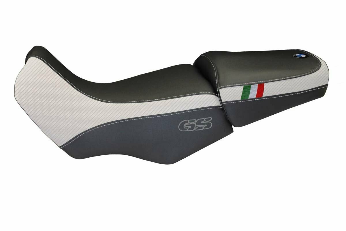 Design-Sitzbezug BMW R1100/1150GS pisa carbon  tricolore color