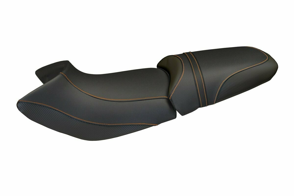 Design-Sitzbezug BMW R1150R massimo carbon total black