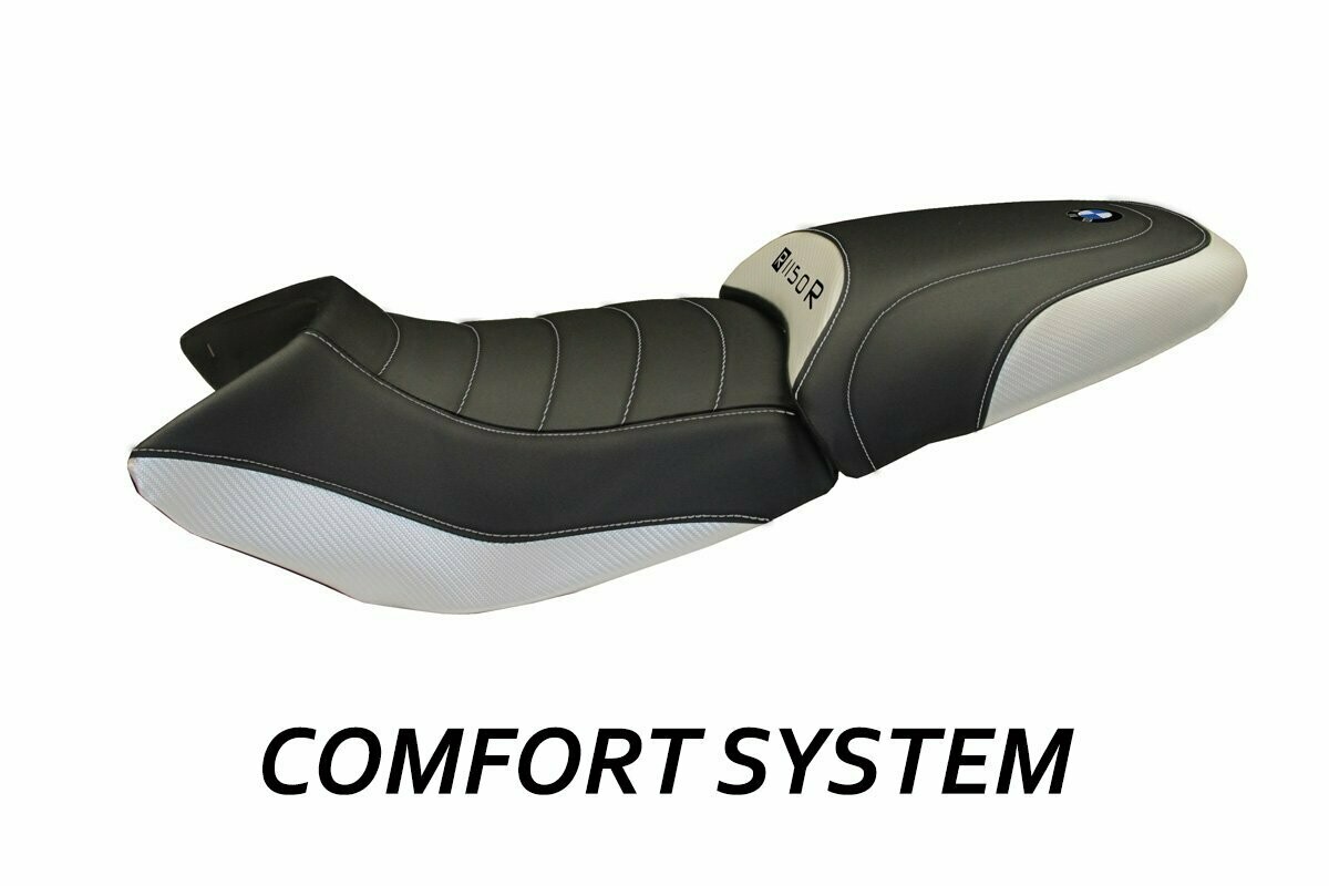 Design-Sitzbezug BMW R1150R massimo carbon color  CS