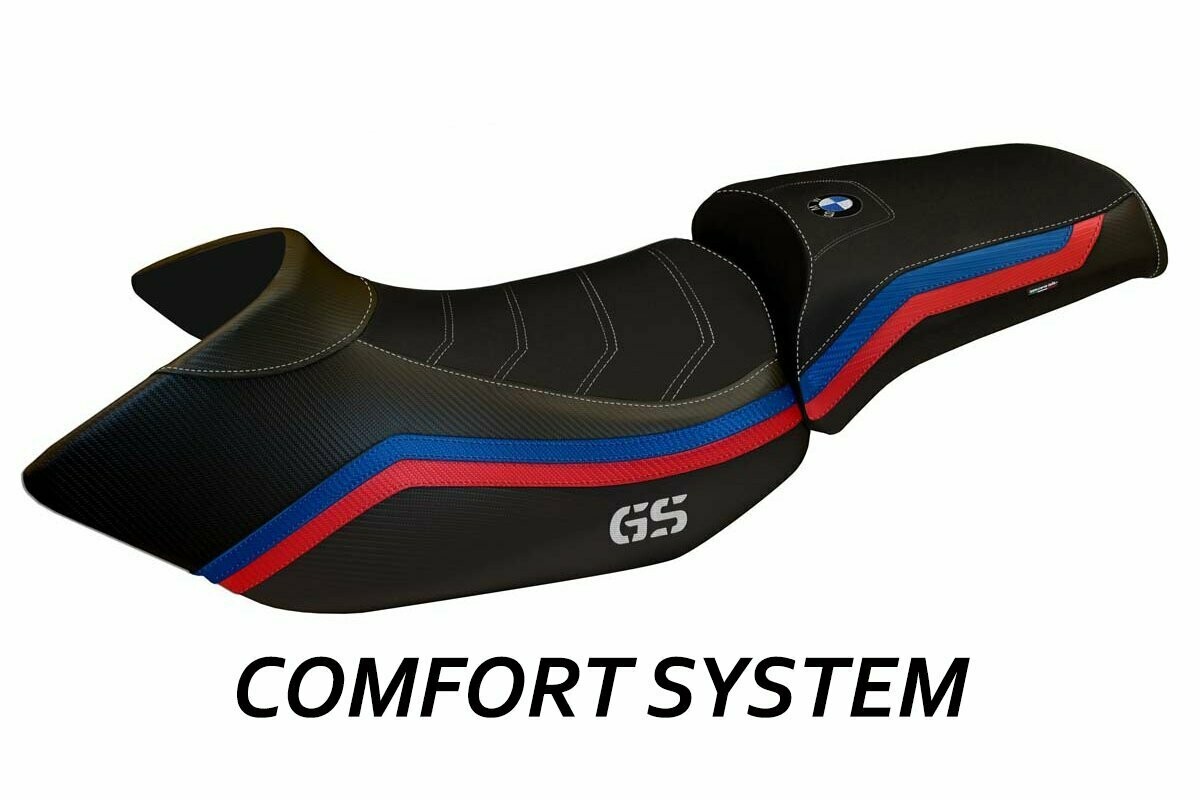Design-Sitzbezug BMW R1200GS (05-12) lione total black CS