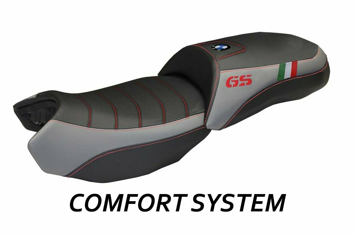 Design-Sitzbezug BMW R1200GS LC (13-18) ortigia tricolore CS
