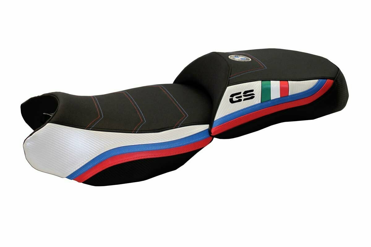 Design-Sitzbezug BMW R1200GS LC(13-18) exclusive tricolore