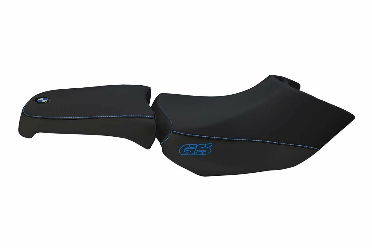 Design-Sitzbezug BMW R1200GS ADVENTURE (06-12) pomezia total black