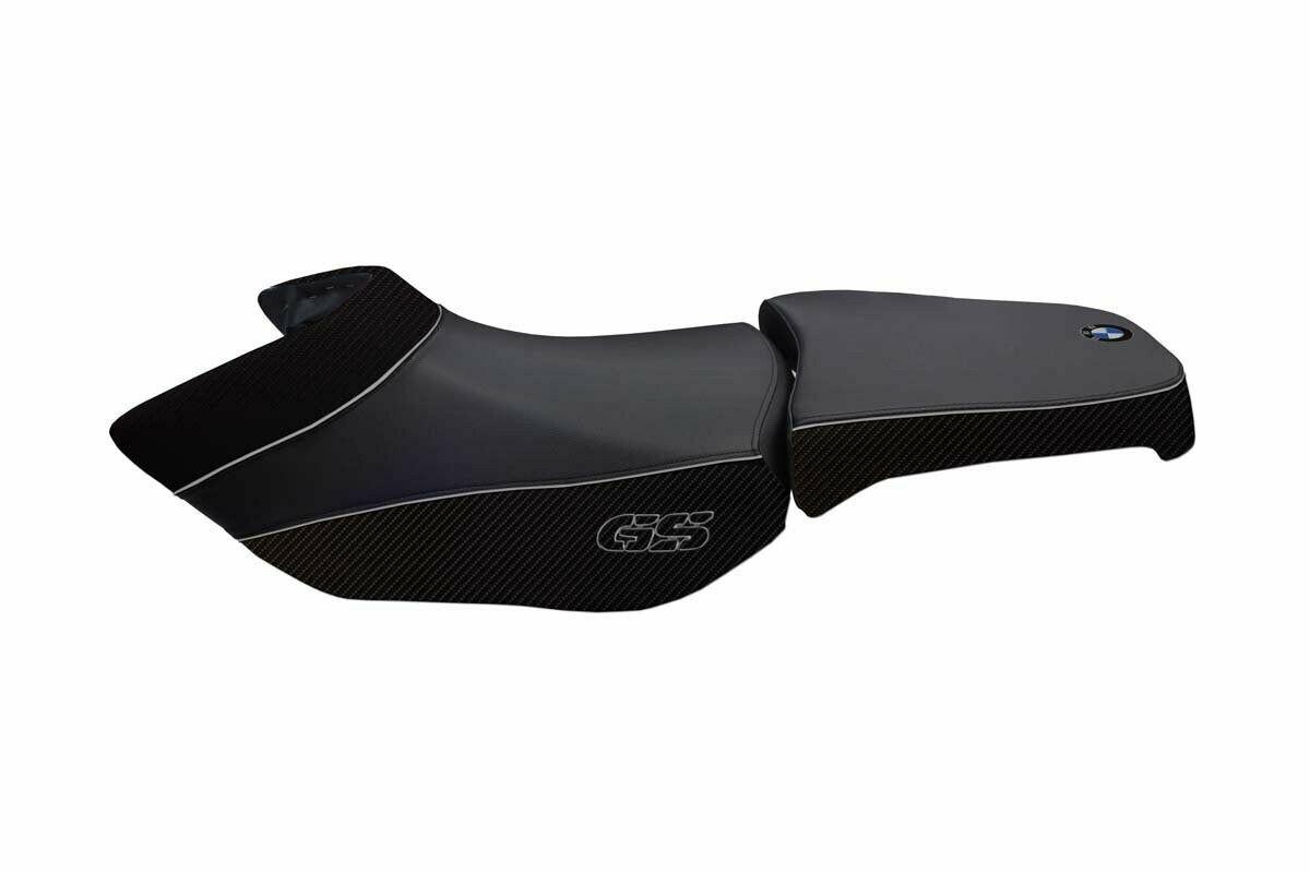 Design-Sitzbezug BMW R1200GS ADVENTURE (06-12) matteo black bord