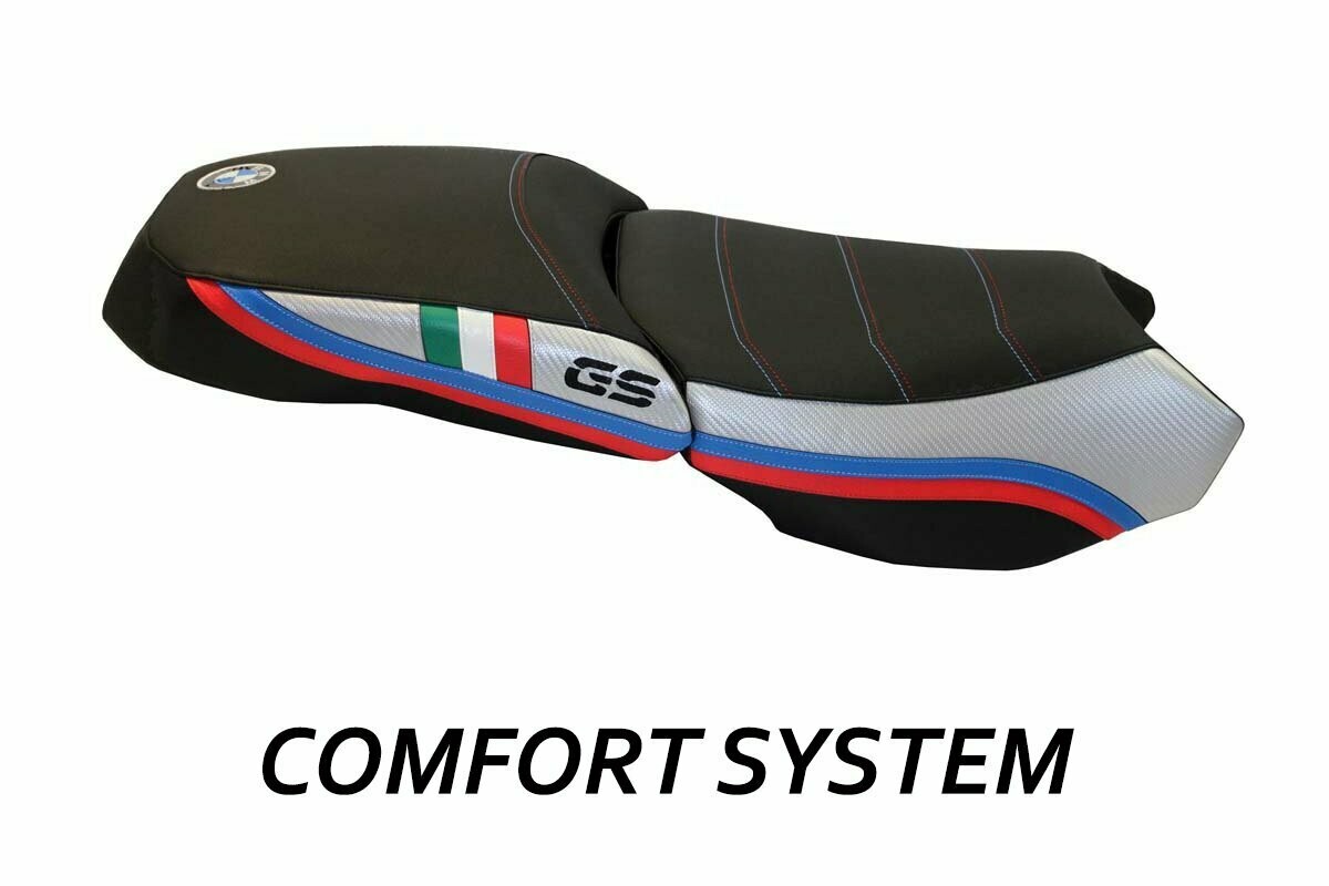 Design-Sitzbezug BMW R1200GS LC ADVENTURE  (13-18)  exclusive CS grau