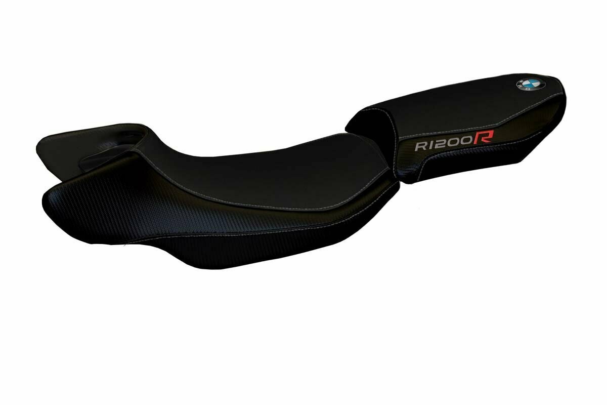 Design-Sitzbezug BMW R1200R (15-19) aurelia total black
