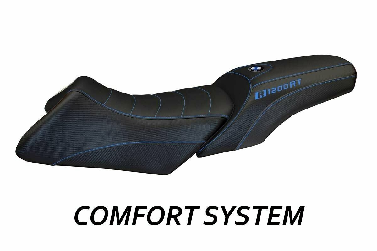 Design-Sitzbezug BMW R1200RT (06-13) roberto total black CS
