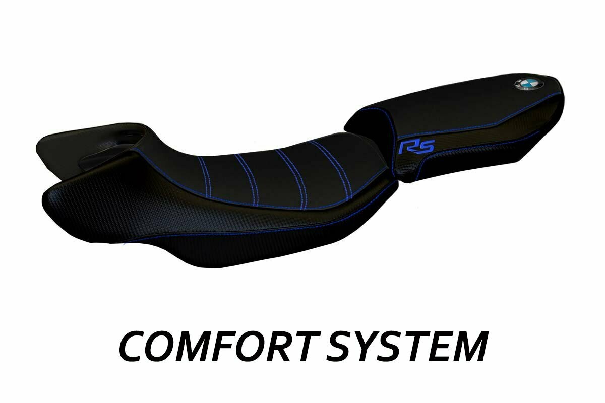 Design-Sitzbezug BMW R1200RS (15-18) aurelia  total black CS