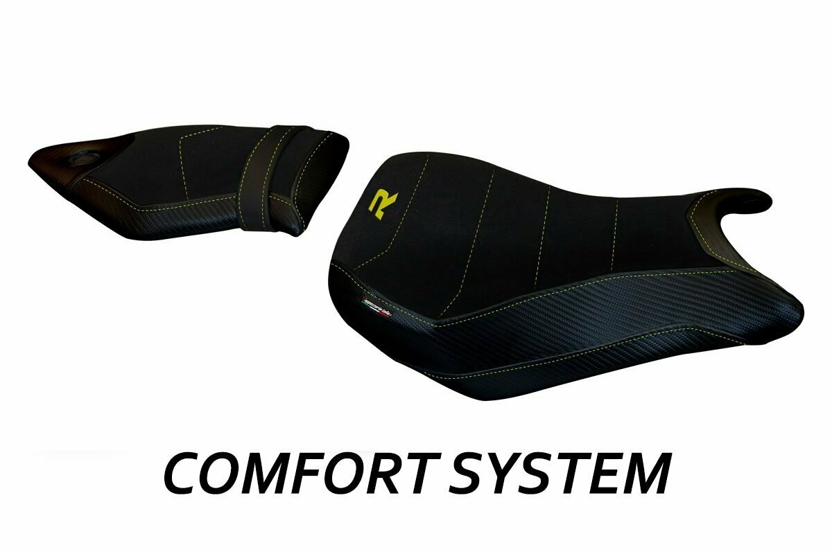Design-Sitzbezug BMW S1000R(14-19) spira total black CS